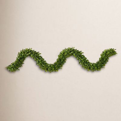 72'' in. Preserved Boxwood Garland