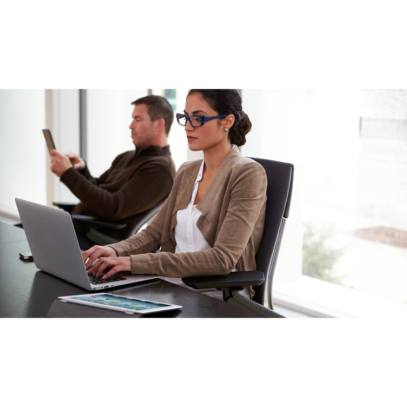 Steelcase Gesture Task Chair, Oatmeal, Dark, Carpet