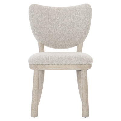 Anzu 19.5'' H Upholstered Oak Side Chair