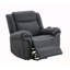 Fauteuil inclinable électrique en microfibre Domana