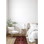 Tapis noir en laine noué à la main de conception unique 3 pi 5 po x 6 pi 3 po Teimani