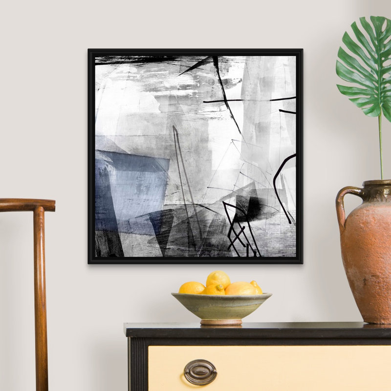 "Oh Wonder I" par PI studio-reproduction d’art sur toile, H 26 po x l 26 po x 1,75 po, Toile avec cadre flottant noir