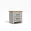 Limestone Manufactured Wood Bedside Table-567613615