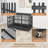Heavy Duty Indestructible Dog Crate, Steel Escape Proof Dog Cage Kennel for High Anxiety Dogs, with Lockable Wheels and Removable Tray, for Medium Large Dogs-1503604722-1503604723