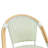 Altesa Modern Dining Set With Round Rattan Dining Table And Rattan Dining Chairs For Dining Room, Patio-118348451-118348449