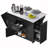 Rolling Kitchen Island on 5 Wheels with Drop Leaf-503866975