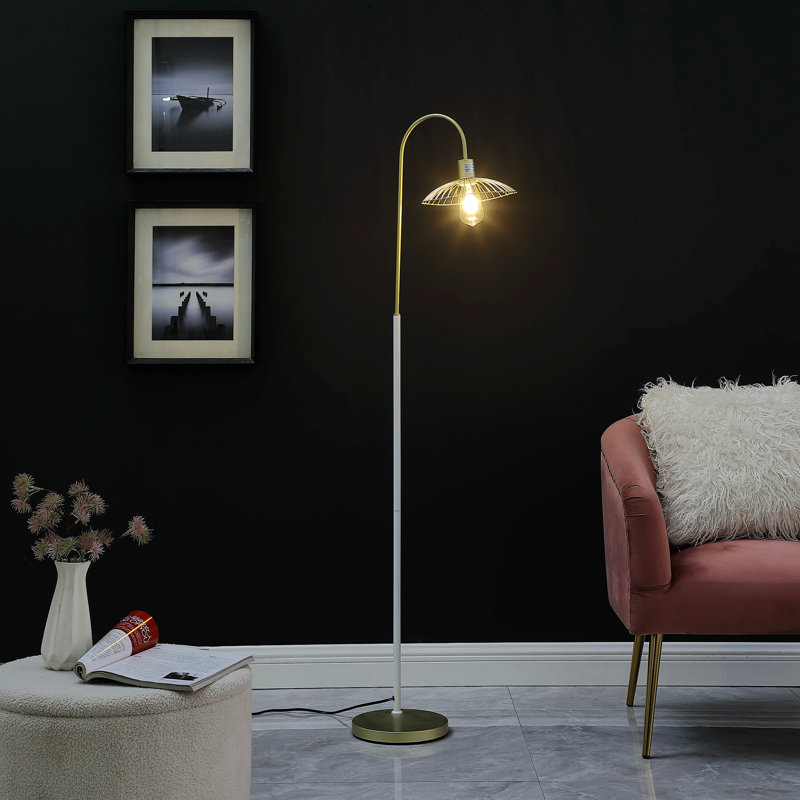 Lampe sur pied arquée 64,25 po Sophany