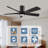 60-Inch Ceiling Fan with Light