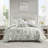 Premium King Bedding Sets, Soft Polyester, Modern Floral Ruffle for Home