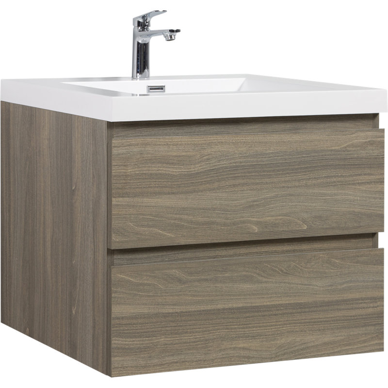 Meuble-lavabo flottant moderne de 30 pouces (doit inclure le meuble-lavabo et le lavabo) avec rangement