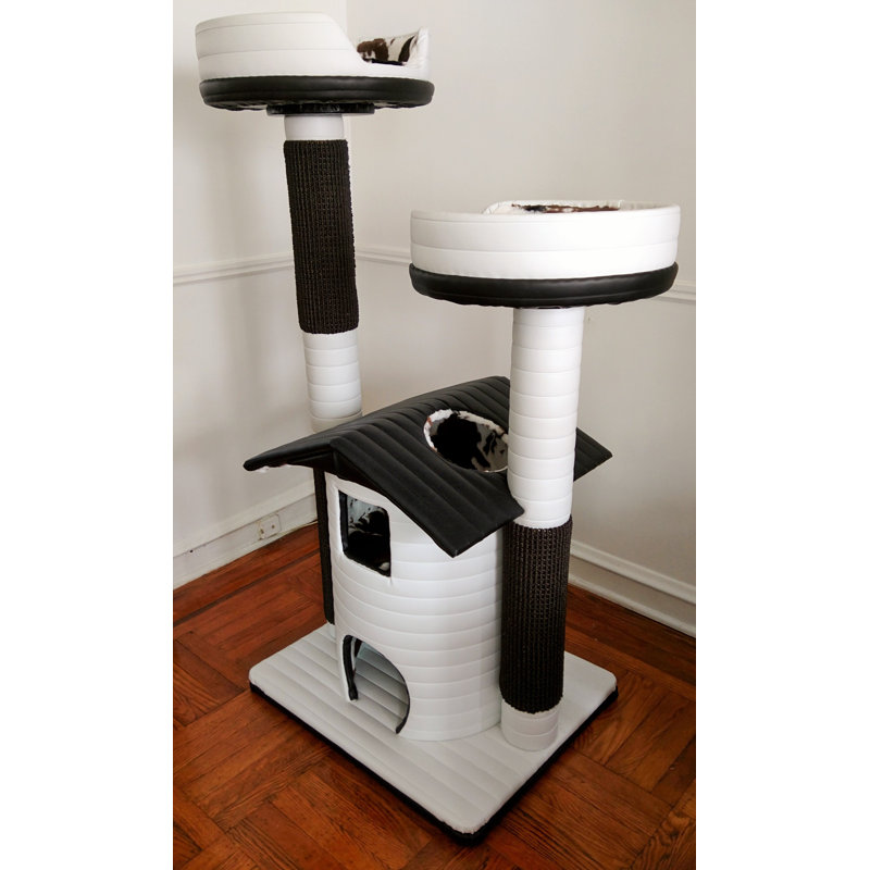 Habitation pour chat 55 ", Noir