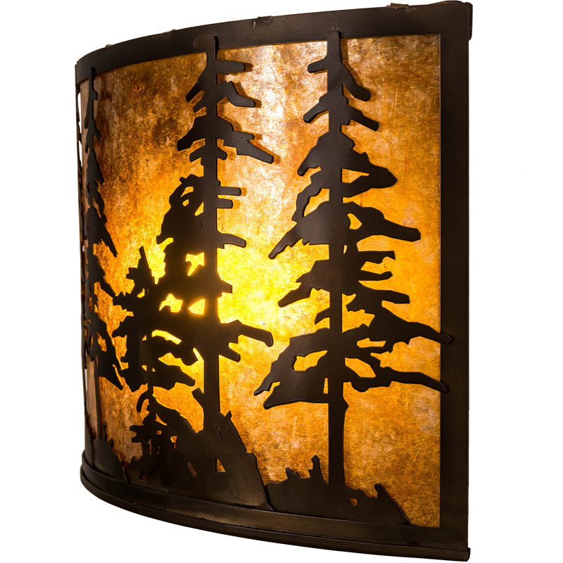 Plastic Flush Mounted Sconce