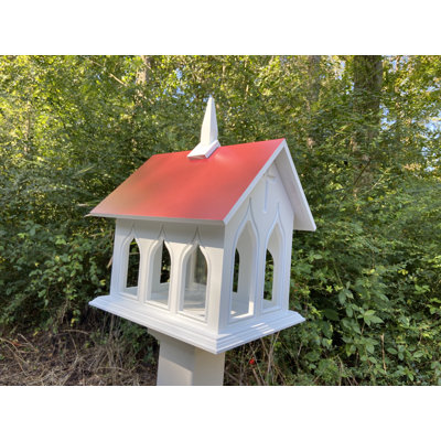 Flara Pole Decorative Bird Feeder