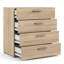 Diamone 4 Drawer 80.2cm W Chest-2058302950