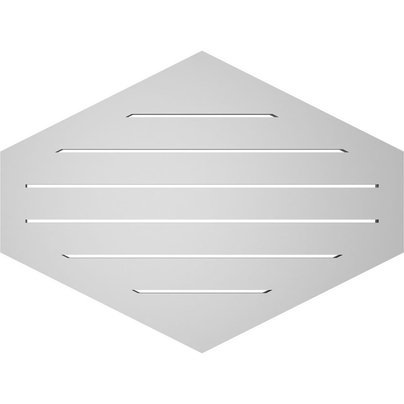 Pente verticale verticale en uréthane 6 pi, H 1,5 po x l 32 po x L 24 po