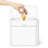 simplehuman 4 Litre / 1.06 Gallon Compost Caddy, Detachable and Countertop Bin Trash Can-87761200