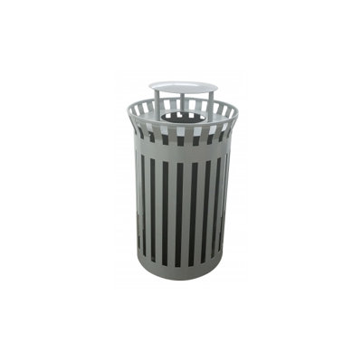 Steel Open Kitchen Trash Can