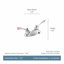 M-BITION 4 pouces CC 2-LEVER HDLE LAV-91942208