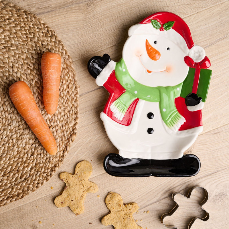 Snowman Plate