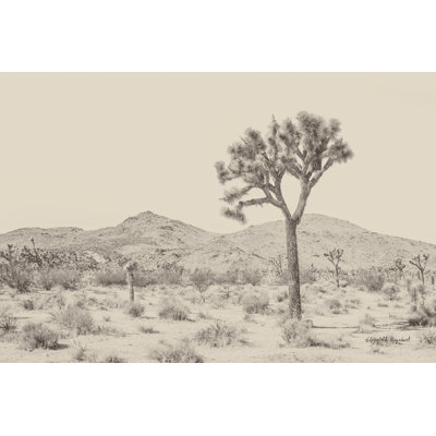 Joshua Tree I Neutral by Elizabeth Urquhart - Wrapped Canvas Print