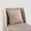 Chaise large, chaise d'appoint, chaise de salon avec pieds en bois-98367460