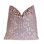 Housse de coussin ovale en velours