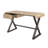 Danton Gold Aluminum Rectangular Writing Desk