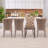 Velvet Dining Chairs, Upholstered High-end Tufted Dining Room Chair with Nailhead Back Ring-981963656-981963698