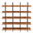 70.5"H X 70.9"W Wood Double 5-Tier Bookcase-800694549