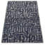 Tapis bleu marine Tangier 2 pi 11 po x 5 pi 1 po