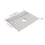 24 " Modern Design Float Bathroom Vanity With Ceramic Basin Set,  Wall Mounted White Oak Vanity  With Soft Close Door