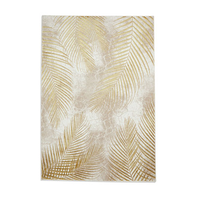 Creation area rug Machine Woven Rectangle Beige