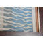 Tapis oriental en laine à motif abstrait noué à la main 8 x 11
