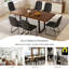 6 - Person Drop Leaf Dining Set-1639106600