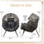 Fauteuil à œufs avec coussin Casi-986390341