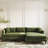 Lucreshia Velvet Sectional Sofa with Extra-Wide Chaise -910325699