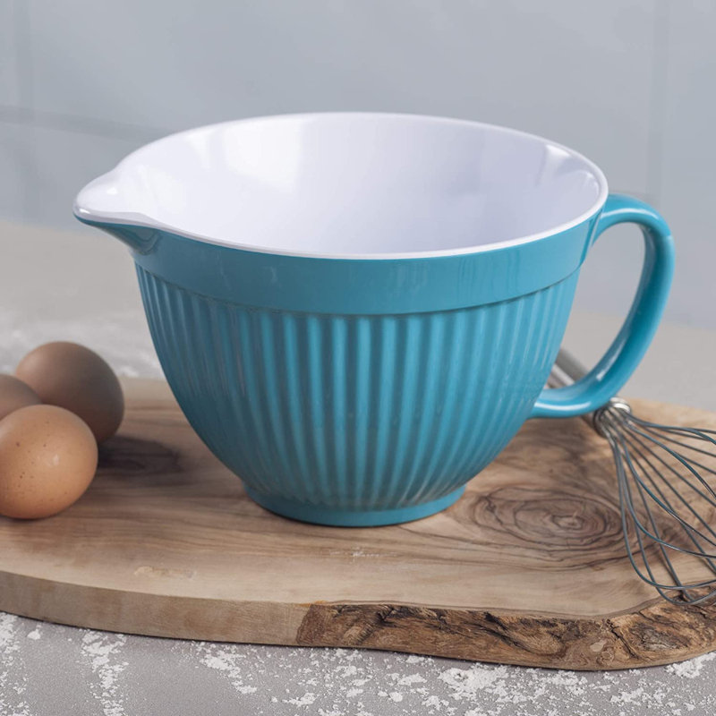Melamine Mixing Bowl Jug 20cm, Aqua