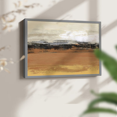 Bridges Ochre I -Framed Print - Restickable