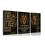 3 Piece Wrapped Canvas Print-33398536