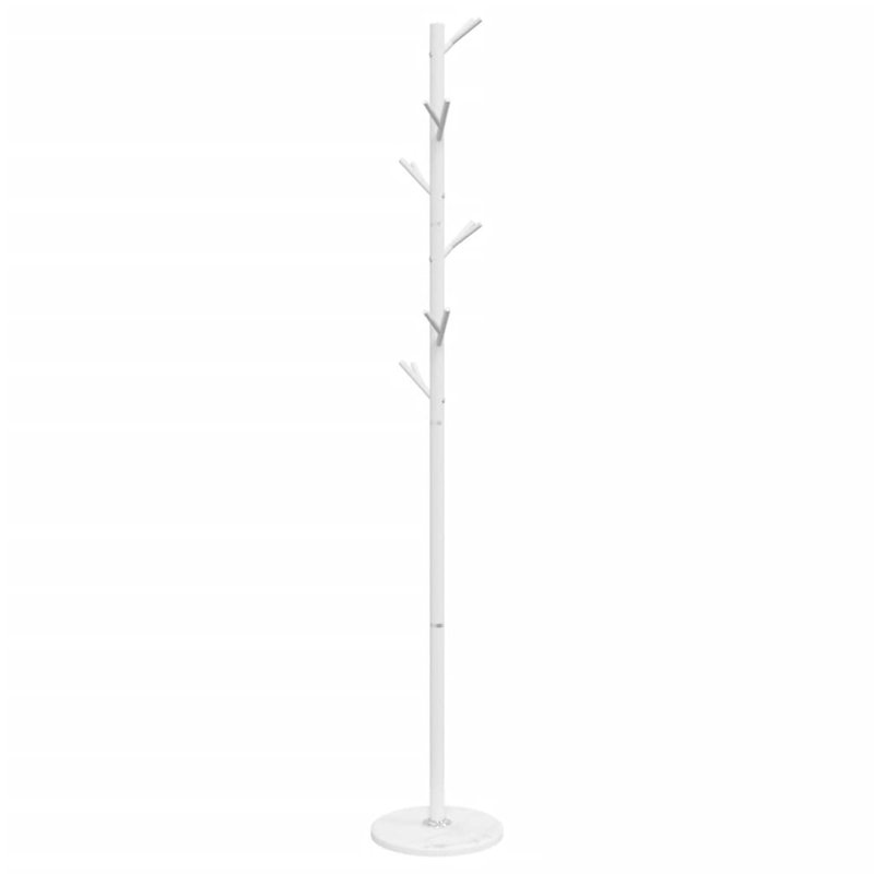 Niva Iron Freestanding Coat Rack, White