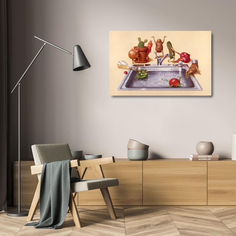Club Veg, 15" H x 24" W