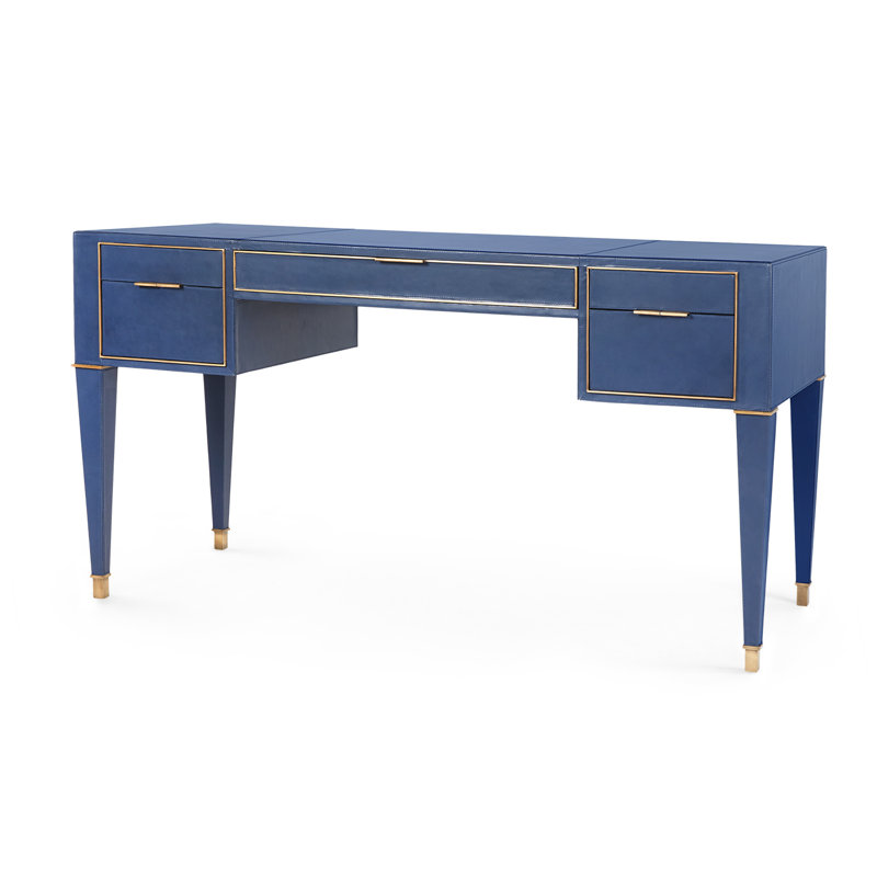 Hunter Writing Desk, Navy Blue