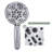 Full/Standard and Massage/Jet Handheld Shower Head 1.75 GPM-64517279