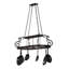 48" Long Neo 3 Light Pot Rack