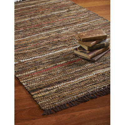 Tucson Leather Striped Indoor Rug