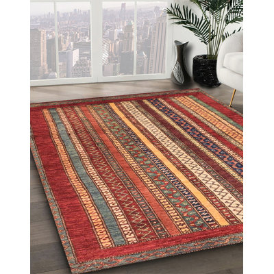 Alyssa-Mae Striped Indoor Rug