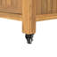 Chariot-bar d'extérieur en bois d'acacia Murphy