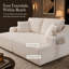 Chaise longue surdimensionnée de 83 po-1087833812