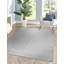 Tapis gris anthracite / beige en laine fait à la main Gunaratnam-639412325