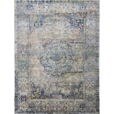 Handmade Silk Oriental Area Rug